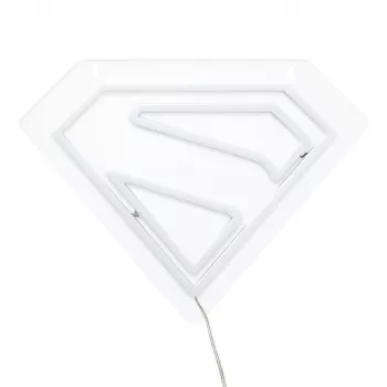 Prie sienos tvirtinamas LED neoninis šviestuvas „Paladone Superman“ PP14478SMTVN, dekoratyvinis sienos ženklas