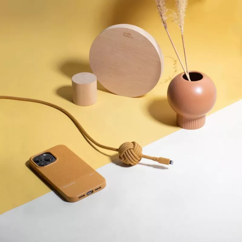 USB-A į Lightning laidas Native Union Night kabelis — 3 m, Geltona