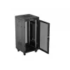 Stovo spinta LANBERG FF01-6624-23BL 24U laisvai pastatoma 19 colių 600×600 mm IP20 juoda