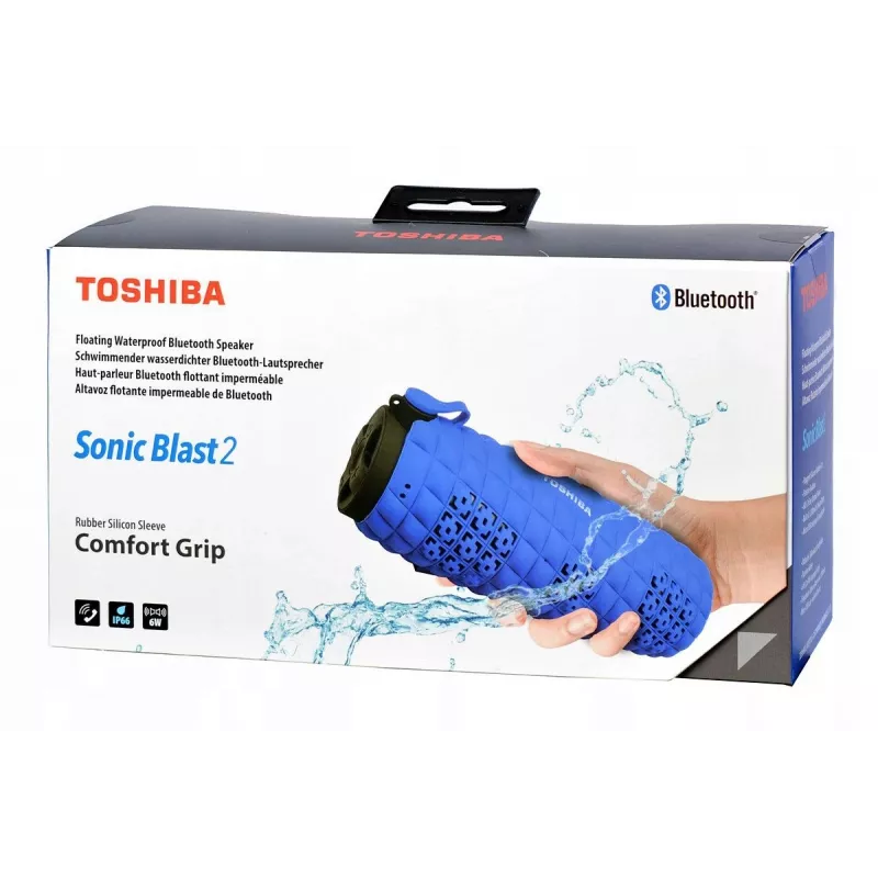 Nešiojamasis garsiakalbis Toshiba Sonic Blast 2 TY-WSP80 mėlynas