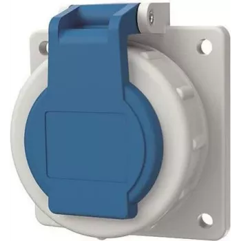 Mennekes Schuko panelinis kištukinis lizdas 16A2p+E 230V IP68 BL 17006 (17006)