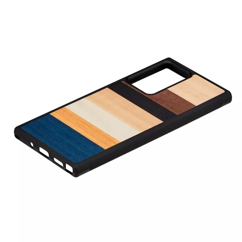 Apsauginis telefono dėklas Man and Wood Samsung Galaxy Note 20 Ultra – juodas