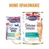 Šlapias kačių maistas butcher's Delicious Dinners Ocean Fish Chunks in jelly 400 g, žuvies skonio, vyresnėms katėms, skardinė