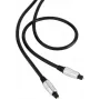 SpeaKa Professional Toslink skaitmeninio garso jungiamasis kabelis [1x Toslink kištukas (ODT) - 1x Toslink kištukas (ODT)] 1,50 m juodas SuperSoft apvalkalas SpeaKa Professional (SP-7870568)
