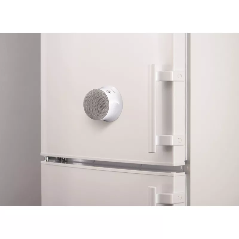 Mono nešiojamas garsiakalbis MILI Ultron 461891 — 3 W RMS, belaidis, integruota 420 mAh baterija, baltas