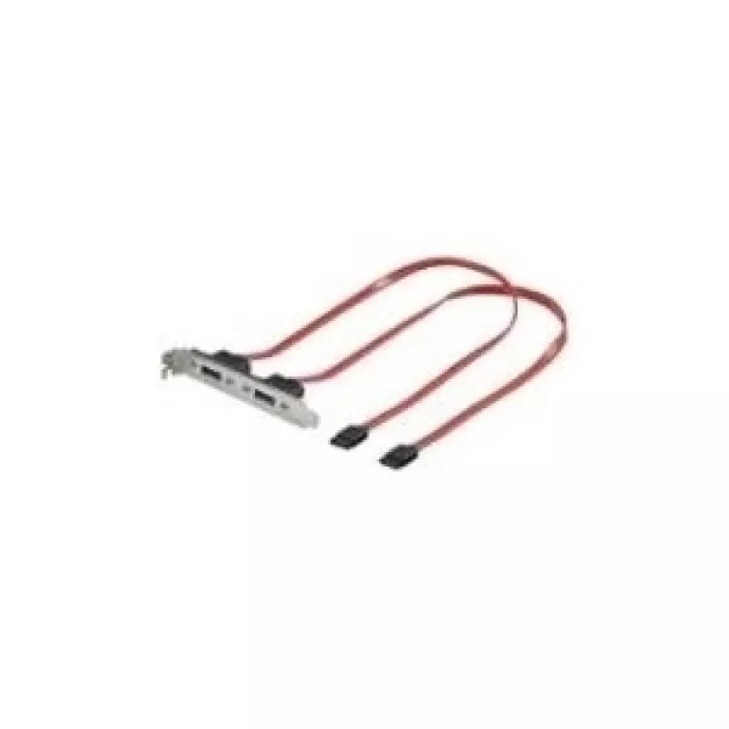 Wentronic goobay - SATA dangtelis, vidinis/išorinis - Serial ATA 150/300 - SATA (W) į eSATA (M) - 50 cm (93046)