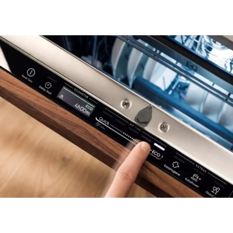 Įmontuojama indaplovė Electrolux EEG63410L, plona 45 cm, 10 vietų, 8 programos, AirDry, AquaStop