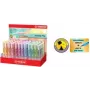 Pieštukas Stabilo Textmarker swing cool Pastel, 48 spalvų displėjus, kaltinis antgalis 1,0–4,0 mm, kišeninis modelis, vienas vienetas