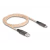 DeLOCK USB 2.0 laidas Type-A – USB Type-C RGB 1 m