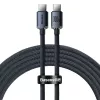 USB laidas Baseus CAJY000701 2 m USB C juodas 0,48 Gbit/s