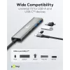 Goobay plonas 4-Port USB-Hub USB-C į/USB-A 5 Gbit/s - -Plug USB 3.2> (76563)