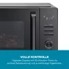 Kombinuota mikrobangų krosnelė SEVERIN MW 7798, pastatoma, 29 l, 900 W, juoda, 315 mm sukamoji lėkštė