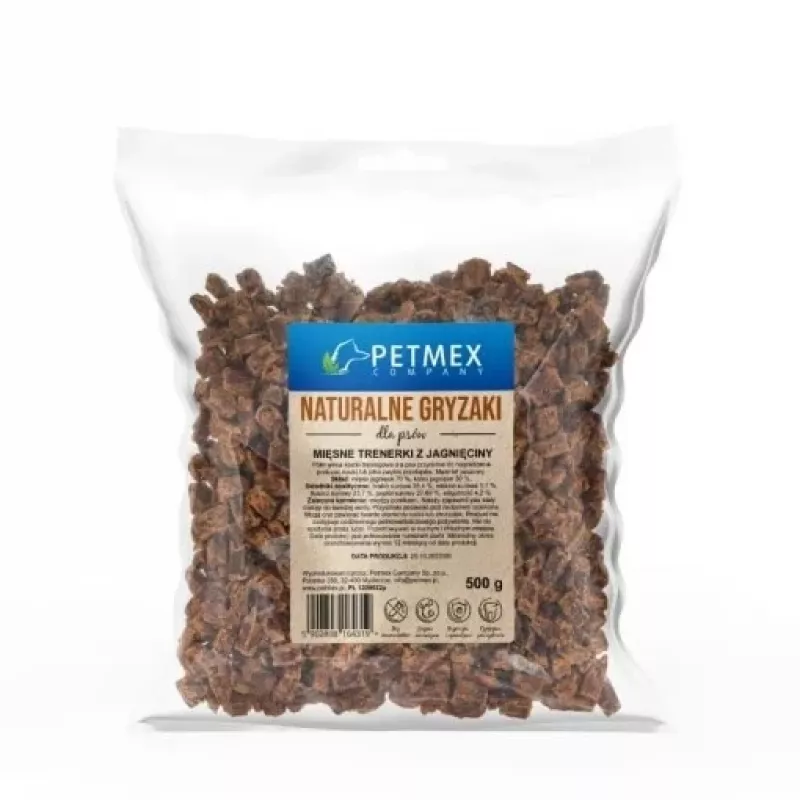 Šlapias šunų maistas PETMEX ėrienos mėsos paštetas 500 g