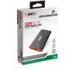 Emtec X210 ELITE 2 TB USB Type-C 3.2 Gen 2 (3.1 Gen 2) Juoda, Raudona