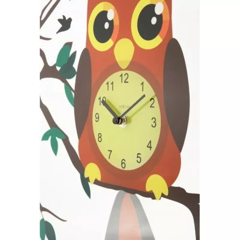 NeXtime klok 8169 Oohoo, Ø43 cm, sieninis, įvairiaspalvis