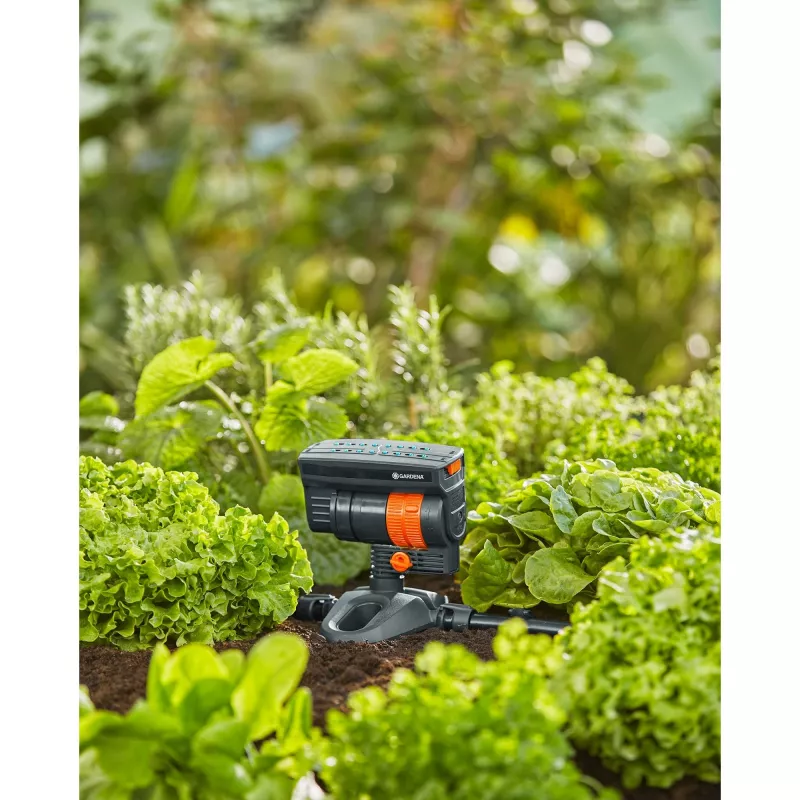 Oscillating Water Sprinkler Gardena 13325-20 Juoda 1 pc