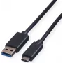 Secomp 11.44.9010 USB kabelis 0,5 m USB 3.2 Gen 1 (3.1 Gen 1) USB A USB C juodas (11.44.9010)