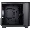 InWin A3 Mini-Tower Tempered Glass - juoda