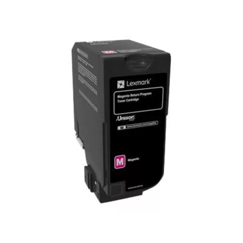 Lexmark 74C20M0 dažų kasetė 1 vnt. Originali Purpurinė