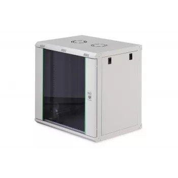Sieninis montuojamas stovas DIGITUS Dynamic-N 12U, 19 colių, 600x450 mm (PxG), IP20, raktinis užraktas, nesumontuotas