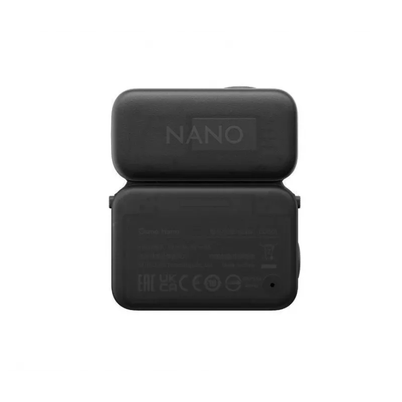Action camera DJI Osmo nano — 35 MP CMOS, 4K Ultra HD (3840×2880), 120 kadrų/s, 143° matymo laukas, 4,98 cm ekranas, Wi‑Fi, MicroSD, 0,052 kg