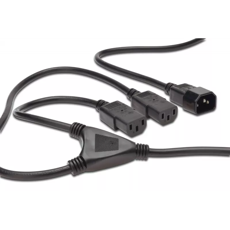 Digitus AK-440400-017-S jungiamumo priedas, juodas
