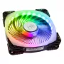 SilverStone SST-AP124-ARGB 120 mm ARGB dėklo ventiliatorius – juodas