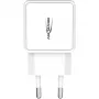 ANSMANN HC218PD - maitinimo blokas - 18 vatų - 3000 mA - PD, QC 3.0 - 2 išvesties prievadai (USB, USB-C) - balta (1001-0111)