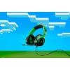Laidinės žaidimų ausinės Razer Kraken V4 X — antausinės, 20–20000 Hz, 1,8 m laidas, 310 g, juoda/žalia