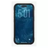 Mobiliojo telefono dėklas Nomad Rugged Leather Case, skirtas Apple iPhone 17 Pro, oda/TPU/PC/aliuminis, tinka 16 cm (6,3 colio) ekranams, juodas