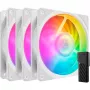 COOLER MASTER Mobius 120P ARGB 120mm baltas 3 vnt. rinkinys