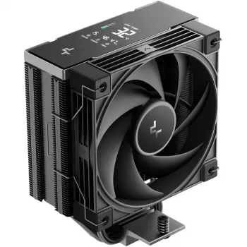 DeepCool AK400 G2 Digital NYX procesoriaus oro aušintuvas — 120 mm ventiliatorius, maks. oro slėgis 3.33 mmH2O, 92×132×156 mm, juodas