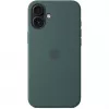 Apple iPhone 16 Plus Silikoninis dėklas su MagSafe - Lake Green