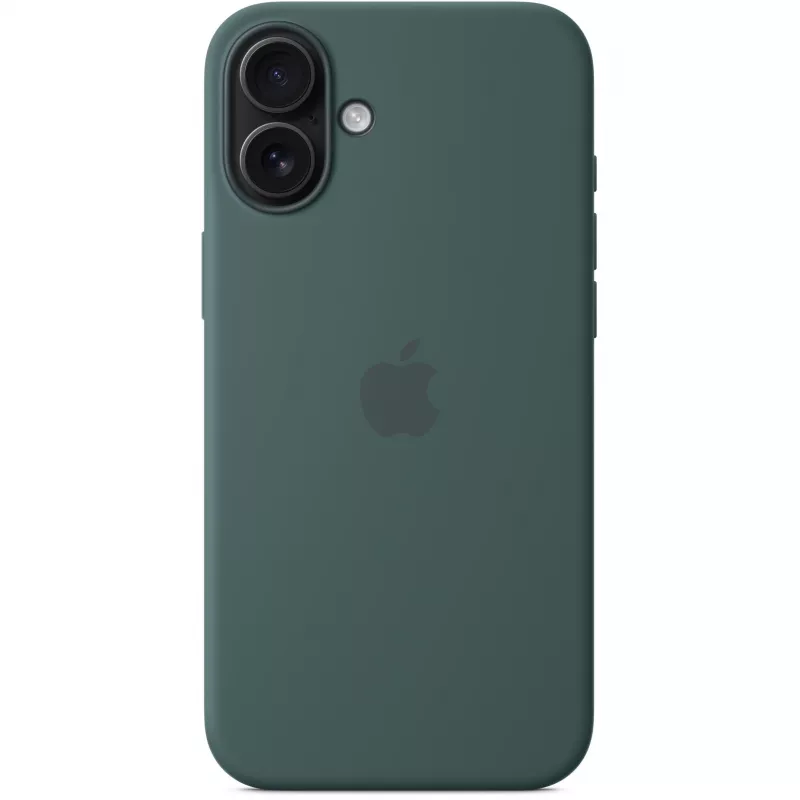Apple iPhone 16 Plus Silikoninis dėklas su MagSafe - Lake Green
