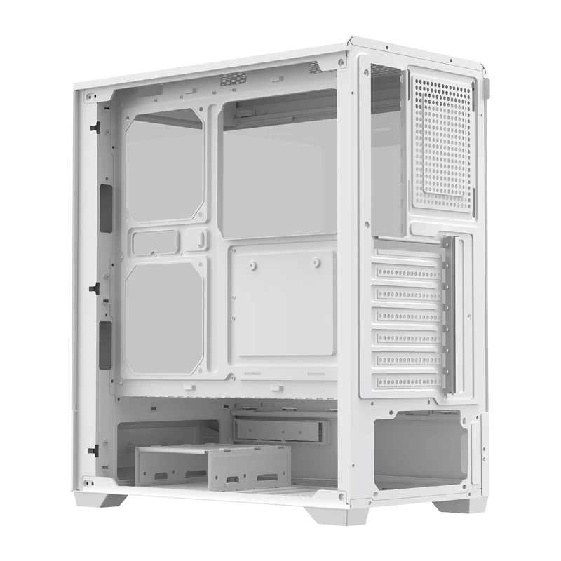 Kompiuterio korpusas DarkFlash C365 (baltas) suderinamas su ATX / mATX / Mini-ITX