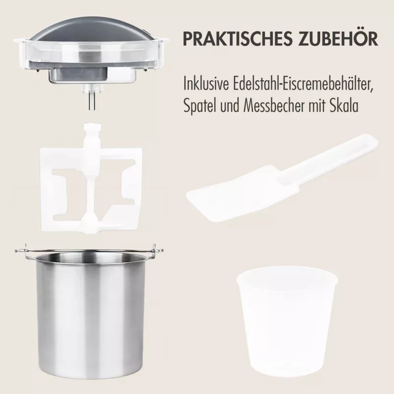 Ledų gaminimo aparatas GASTROBACK 42901 2in1 kompresorinis, 1 l talpa