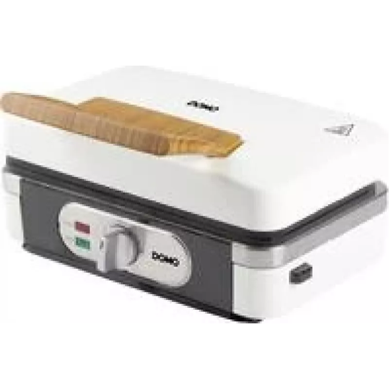 Domo SANDWICH-waffle-GRILL 3-IN-1 POWDER Balta sumuštinių keptuvė baltos spalvos (DO9277C)