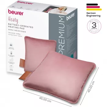 Beurer HK 77 Heaty blush-rose levandų aksominis užvalkalas (20074)