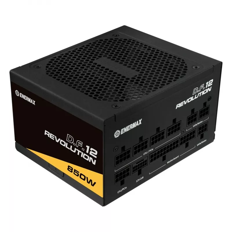 Enermax Revolution D.F.12 maitinimo blokas 850 W 20+4 kontaktų ATX ATX juodas