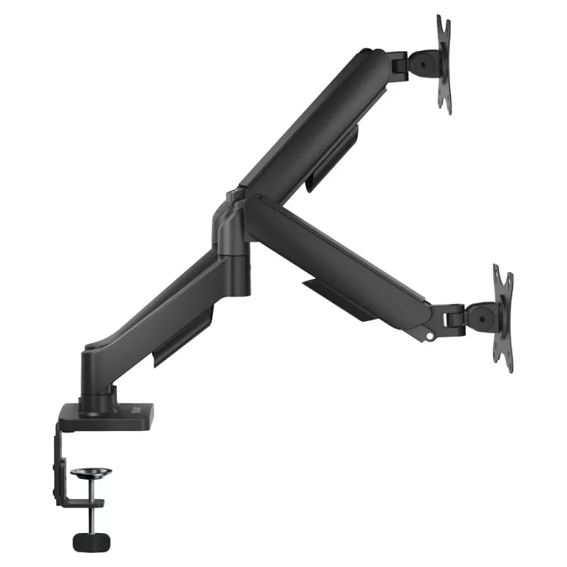 Savio UM-04 dvigubos spyruoklės monitoriaus stalo laikiklis 17″–32″