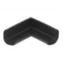 Putplasčio kampų apsauga DeLOCK 18397 56 x 56 x 22 mm juoda