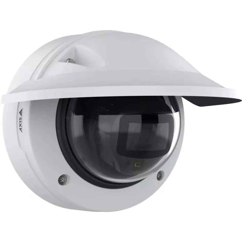 IP stebėjimo kamera Axis P3278-LVE — kupolinė, 3840×2160, vidaus ir lauko, montavimas prie lubų/sienos, 1/1,8 colio CMOS, 0,03 lx, 103° H