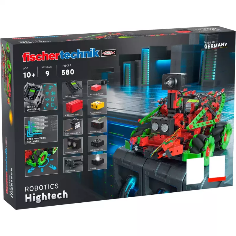 Robotics Hightech, eksperimentų rinkinys