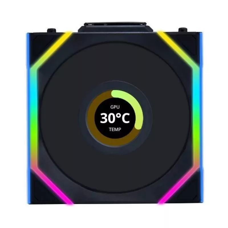LIAN LI UNI FAN SL Wireless 120 ARGB Juoda 3-Pack