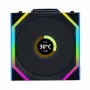 LIAN LI UNI FAN SL Wireless 120 ARGB Juoda 3-Pack