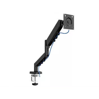 Monitoriaus stovas TRACER Pivot Master TRAUCH47659 — reguliuojamas aukštis, pakreipimas/sukimas, VESA 100×100, iki 9 kg, 13–32 colių ekranams, stalo tvirtinimas, juoda