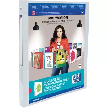 Elba Polyvision segtuvas A4 baltas