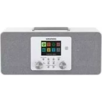 Grundig DTR 6100 2.1 DAB Nešiojamas Analoginis ir skaitmeninis Baltas