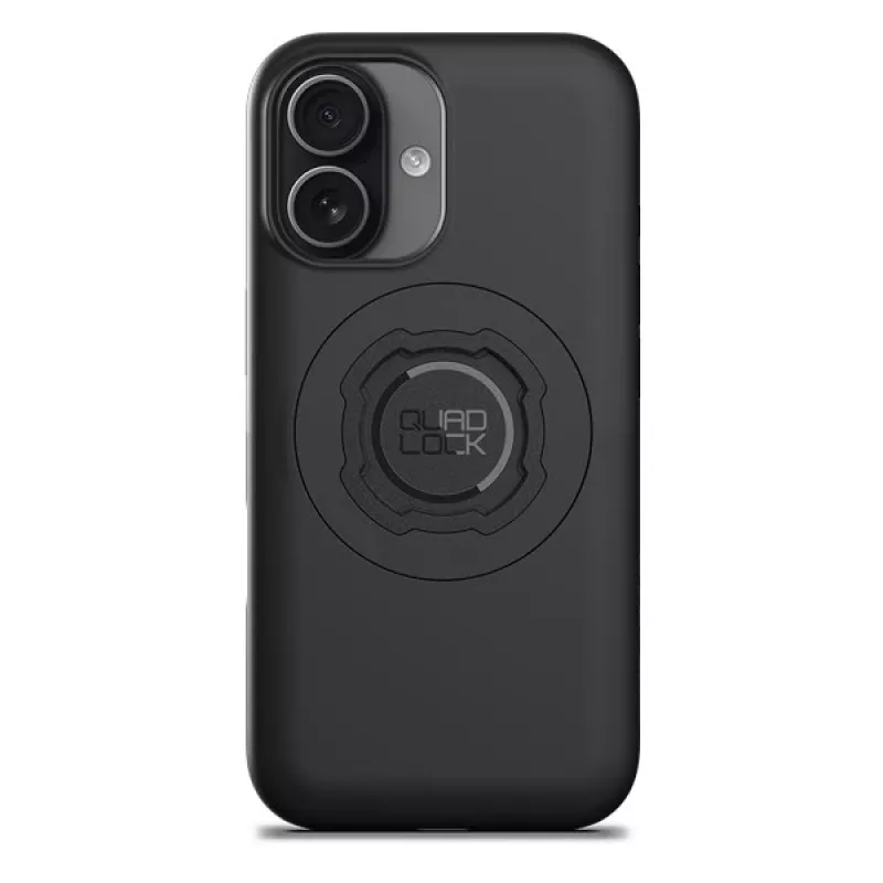 Quad Lock iPhone 17 dėklas juodas