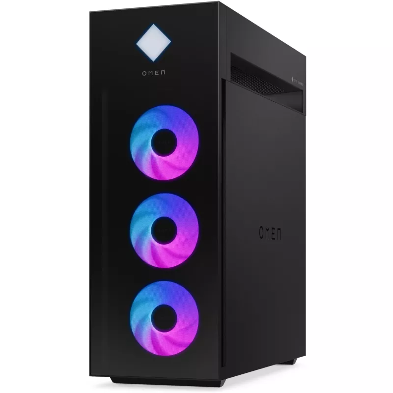 HP OMEN 45L by HP GT22-3475ng - microATX - Core Ultra 9 285K / 3.7 GHz - RAM 64 GB - SSD 2 TB - NVMe - GeForce RTX 5080 - Wi-Fi 6E, 1GbE, 2.5GbE, Bluetooth 5.3 - WLAN: 802.11a/b/g/